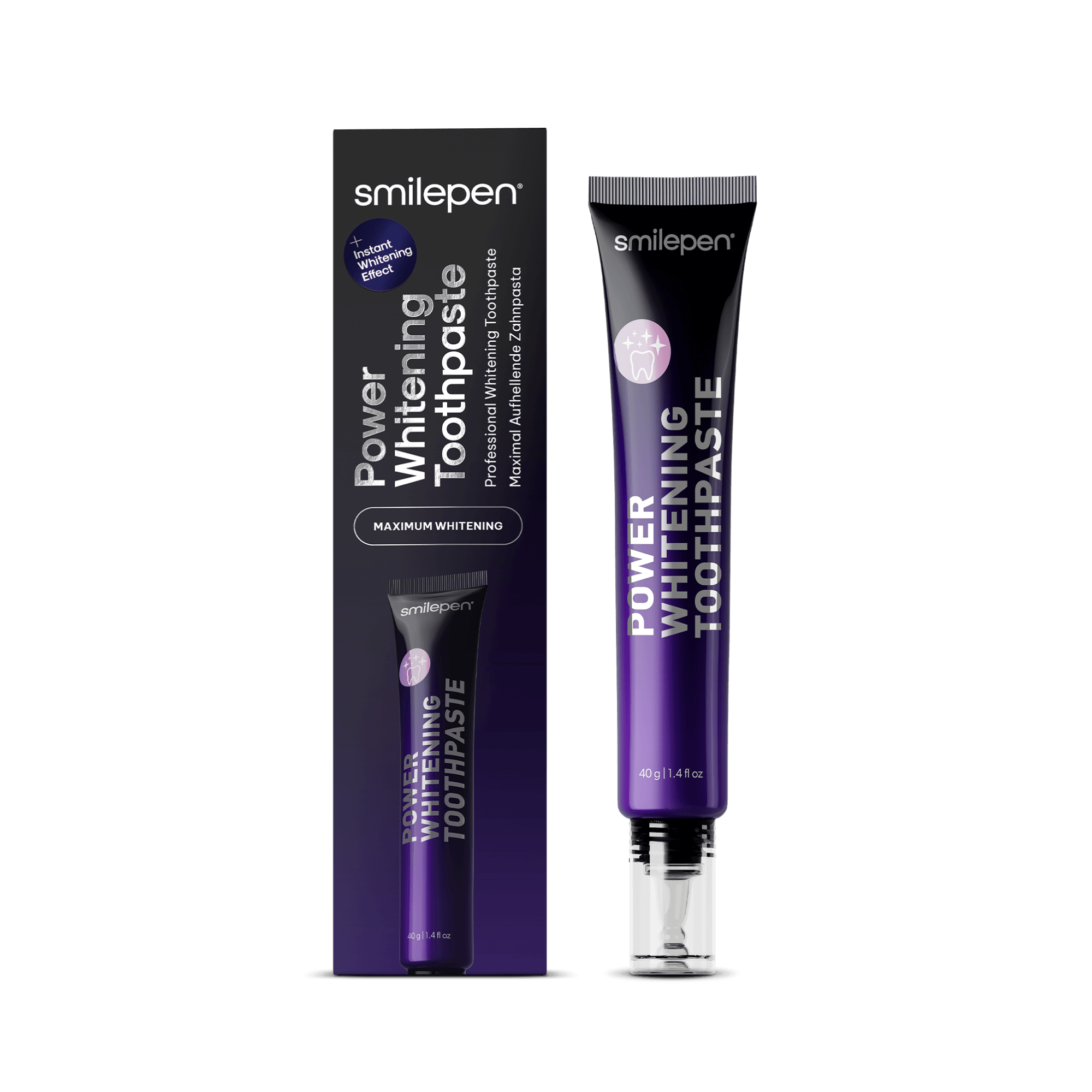 Power Whitening Toothpaste – smilepen - 70% Weissere Zähne in einer Woche